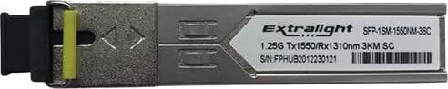 SKU: 10673192 Оптичний модуль SFP Extralight 1SM-1550NM-3SC - Image 1