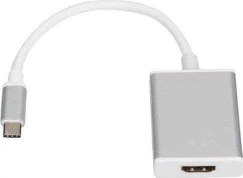 SKU: AD010 Адаптер USB Type-C – HDMI Atcom 0,15м Silver (13888) - Image 1