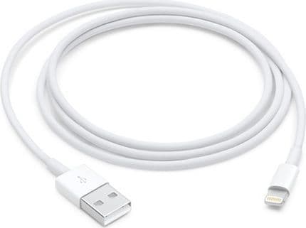 SKU: AKS003 Кабель Apple USB to Lightning 1 м Білий (A1480) - Image 1