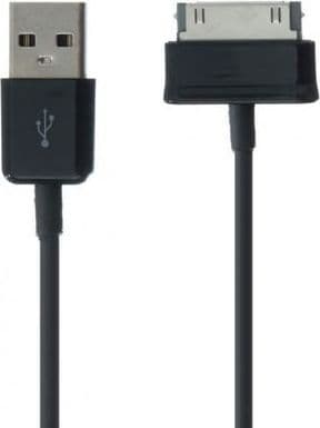 SKU: AKS009 Кабель USB to Samsung 30-pin 1 м Чорний (P1000) - Image 1