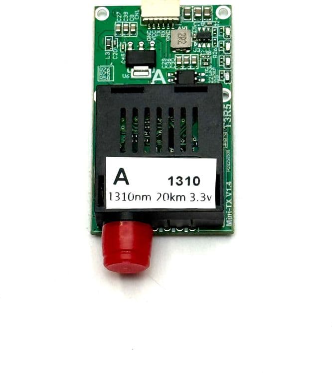 SKU: 0411230 Оптоволоконний медіаконвертер FC 20 км A 1310nm для FPV - Image 1