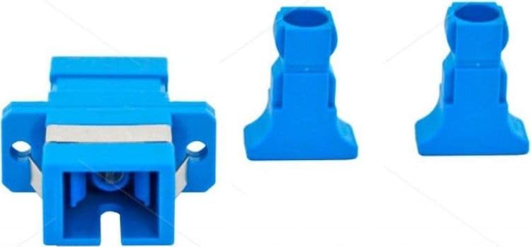 SKU: 10479028 Адаптер оптичний SC/UPC Simplex SM Blue - Image 1
