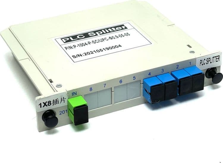 SKU: 10673444 Оптичний дільник корпусний Extralight DIN 1/4 box SC/UPC (Splitter) - Image 1