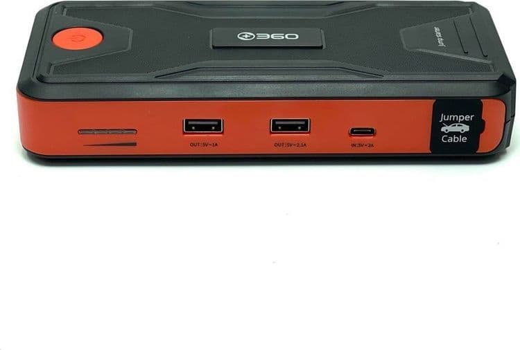 SKU: 11000092 Пусковий пристрій для автомобілів 360 Jump Starter Kit D6H 10000mAh - Image 1