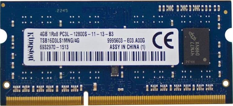 SKU: TSB16D3LS1MNG/4G Модуль пам'яті Kingston DDR3L 4 Гб 1600 МГц (TSB16D3LS1MNG) вживаний - Image 1