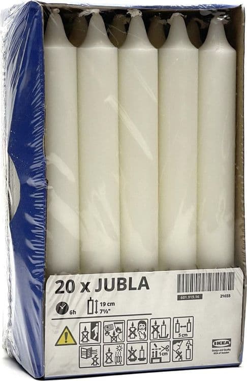 SKU: 60191916 Свічка-канделябр JUBLA, 601.919.16 без запаху - Image 1