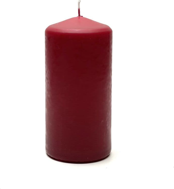 SKU: 90523919 FENOMEN, 905.239.19 Блочна свічка без запаху, червона, 45 годин - Image 1