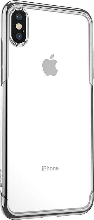 SKU: AKS143 Чохол-накладка Baseus Shining Case для iPhone XS Max Silver - Image 1