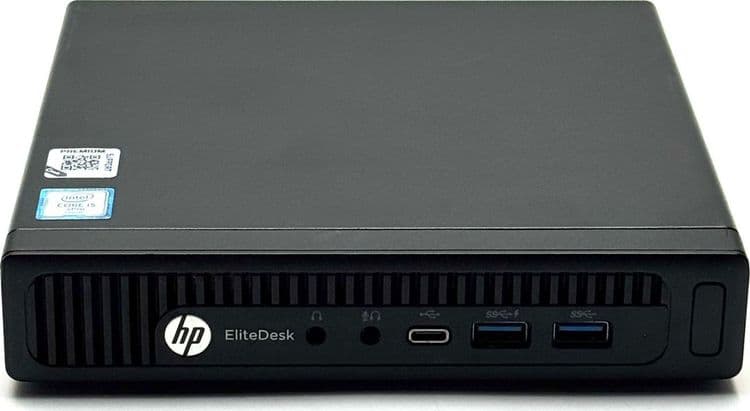 SKU: CNB0825122 Системний блок HP EliteDesk 800 G2 DM Intel Core i5 (i5-6500T) 8 Гб 256 Гб SSD + 500 Гб HDD Mini PC з WiFi ( Клас A-) - Image 1