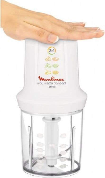 SKU: LPNA026269508 Подрібнювач Moulinex DJ3001 Moulinette Compact, 270 Вт (вживаний) - Image 1