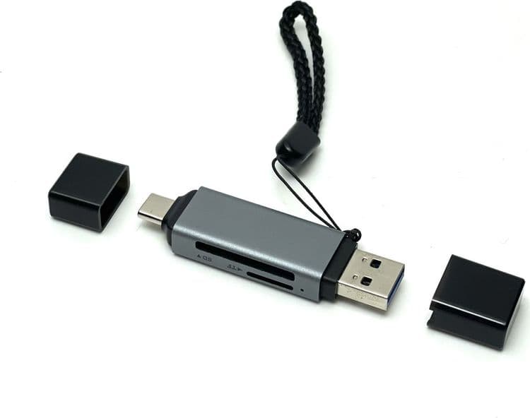 SKU: LPNHE766988650 Кардрідер USB/USB-C to MicroSD/SD/CF (вживаний) - Image 1
