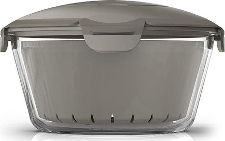 SKU: LPNHE773921632 Рисоварка для мікрохвильової печі PASABAHCE 4995829, сірий, 2,2 л (вживана) - Image 1