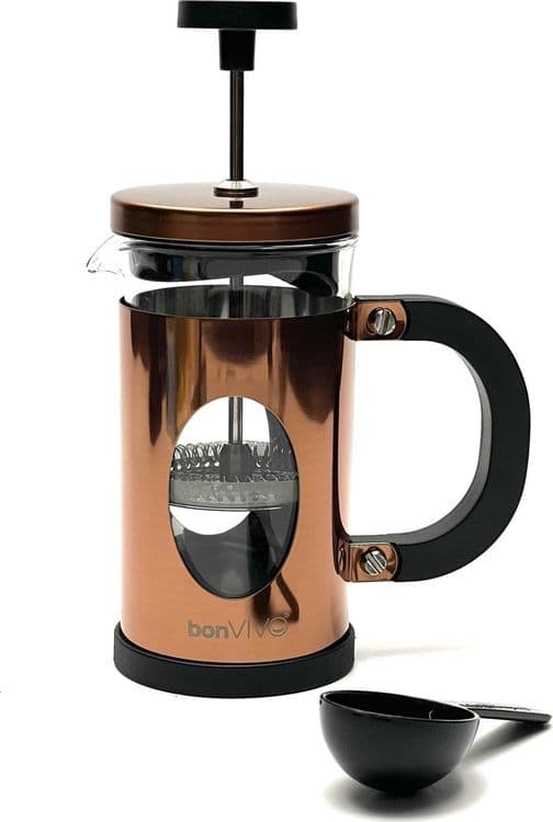 SKU: LPNHE792391544 Дизайнерський френч-прес bonVIVO French Press Copper (OpenBox) - Image 1