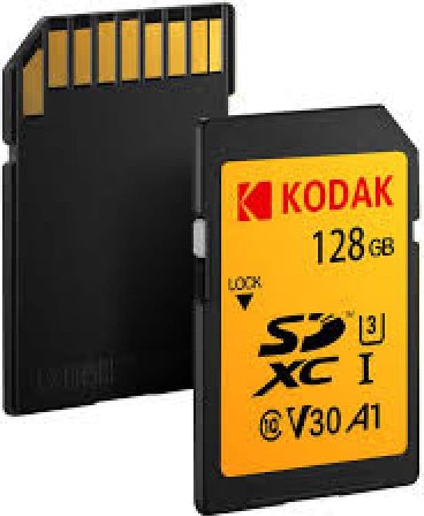SKU: LPNIC012635676 Карта пам'яті Kodak SD 128GB (U3/V30/A1) (OpenBox) - Image 1