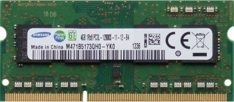SKU: M471B5173QH0-YK0 Модуль пам'яті SAMSUNG DDR3L 4 Гб 1600 МГц (M471B5173) вживаний - Image 1