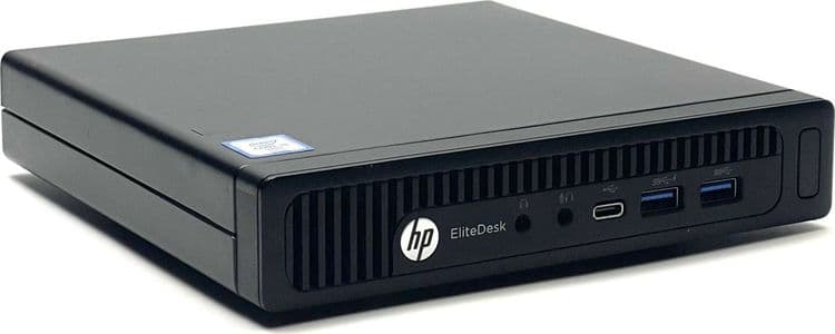 SKU: NTB0425210 Системний блок HP EliteDesk 800 G2 DM Intel Core i5 (i5-6500T) 8 Гб 256 Гб SSD Mini PC з WiFi ( Клас A-) - Image 1
