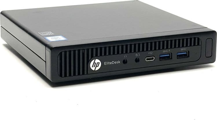 SKU: NTB0425256 Системний блок HP EliteDesk 800 G2 DM Intel Core i5 (i5-6500T) 8 Гб 256 Гб SSD Mini PC з WiFi ( Клас A-) - Image 1