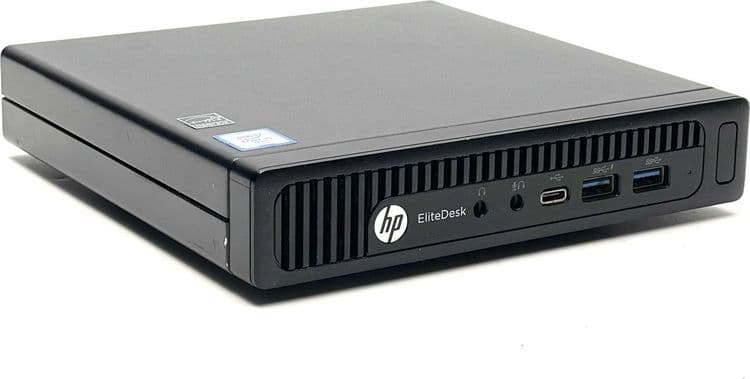 SKU: NTB0425258 Системний блок HP EliteDesk 800 G2 DM Intel Core i5 (i5-6500T) 8 Гб 256 Гб SSD Mini PC з WiFi ( Клас A-) - Image 1