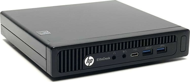 SKU: NTB0425280 Системний блок HP EliteDesk 800 G2 DM Intel Core i5 (i5-6500T) 8 Гб 256 Гб SSD Mini PC з WiFi ( Клас A-) - Image 1