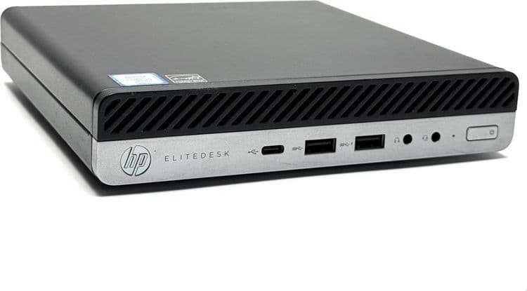 SKU: NTB0925792 Комп'ютер HP EliteDesk 800 G3 Mini Intel Core i5 (i5-6500T) 8 Гб 256 Гб SSD з Wi-Fi Клас A- (NTB0925792) Б/В - Image 1