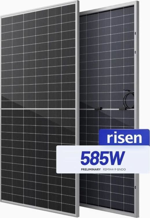 SKU: RIS585 Сонячна панель Risen RSM144-9-585BNDG 585W - Image 1