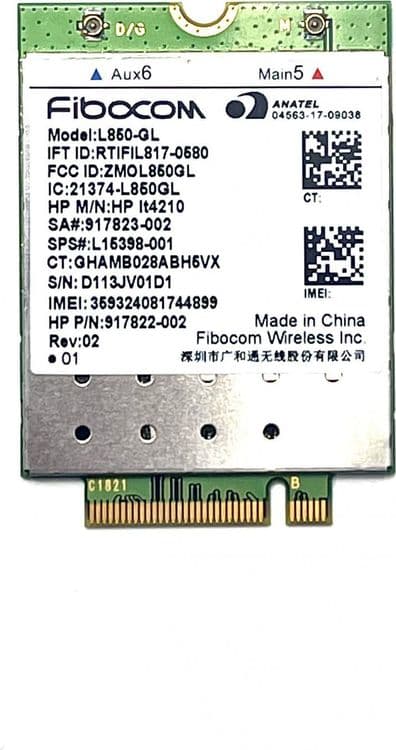 SKU: Z3G008 Модем LTE Fibocom L850-GL (917822-002) - Image 1