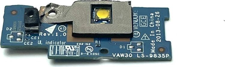 SKU: ZDP0108 Додаткова плата (кнопка живлення) для ноутбука Dell Latitude E5540 (вживаний) - Image 1