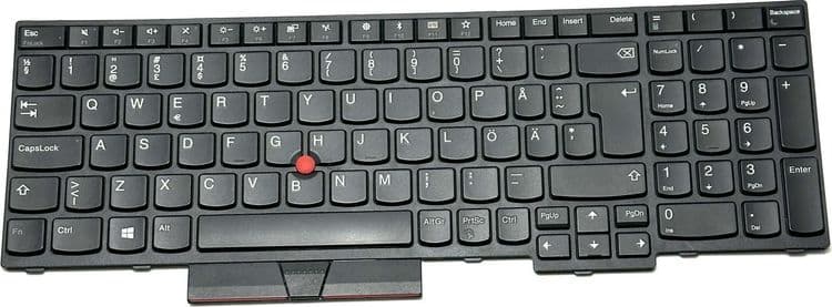 SKU: ZDP0446 Клавіатура для ноутбука Lenovo ThinkPad E590, E595, L580, L590, T590 Black - Image 1