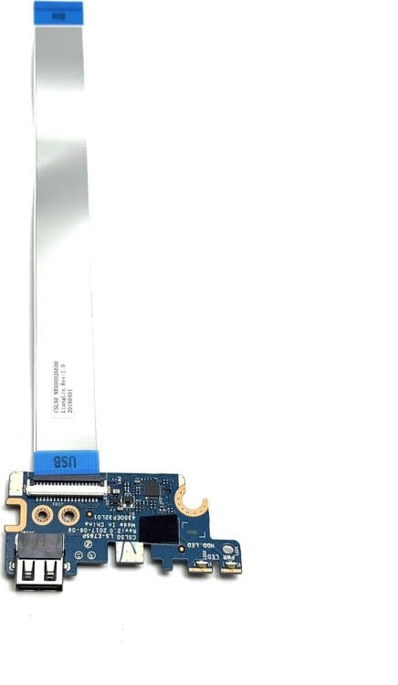 SKU: ZDP0928 Додаткова плата (USB, Картрідер, LED індикатори з шлейфом) для ноутбука HP ProBook 250 G6, 255 G6 (вживаний) - Image 1