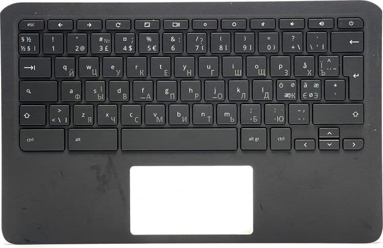 SKU: ZKR0107 Верхня кришка бази (топкейс, кришка клавіатури) для ноутбука HP Chromebook 11 G6 EE, L14921-DH1 (Клас - B) - Image 1