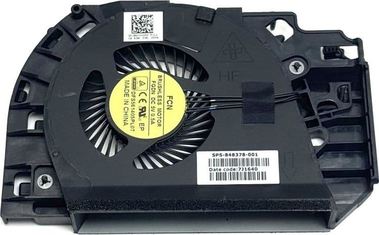 SKU: ZKV165 Вентилятор для ноутбука HP ZBook 17 G3, 17 G4 4-pin (вживаний) - Image 1