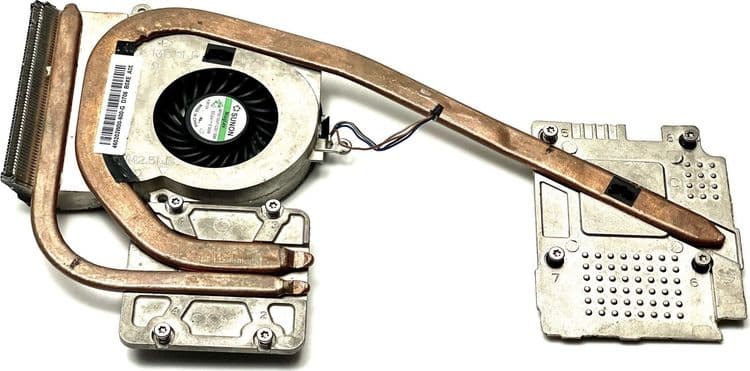 SKU: ZST091 Система охолодження, мідна трубка з вентилятором для ноутбука HP Elitebook 8570W 4 Pin (вживаний) - Image 1