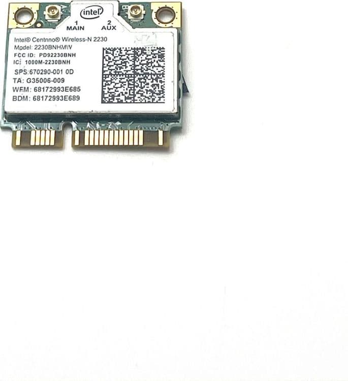 SKU: ZWIFI097 Wi-Fi модуль Intel Centrino Wireless-N 2230 (2230BNHMW, 670290-001) - Image 1