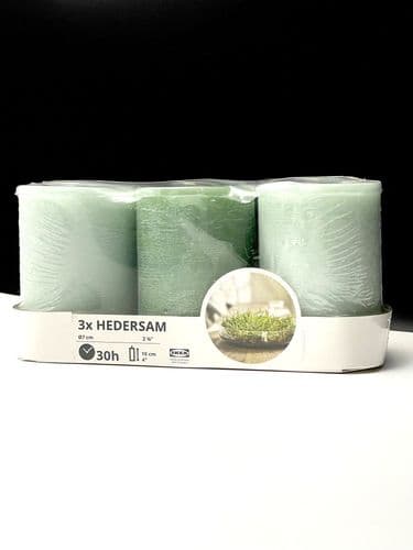 SKU: 00502308 Ароматична свічка HEDERSAM Block, 005.023.08 - Image 1