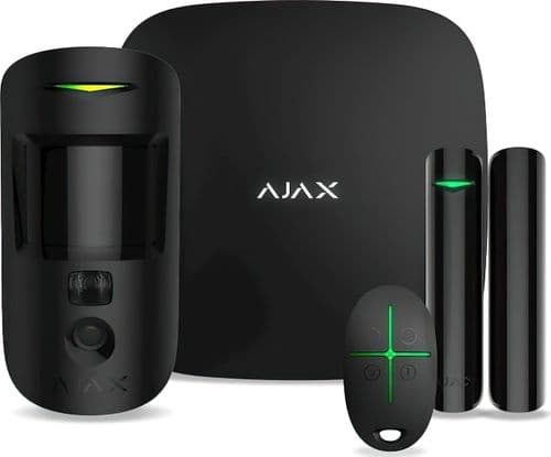 SKU: 10272671 Комплект охоронної сигналізації Ajax StarterKit Cam Black - Image 1