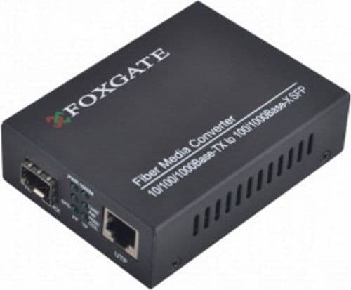 SKU: 10672924 Медіаконвертер FoxGate EC-SFP1000-FE/GE-LFP - Image 1