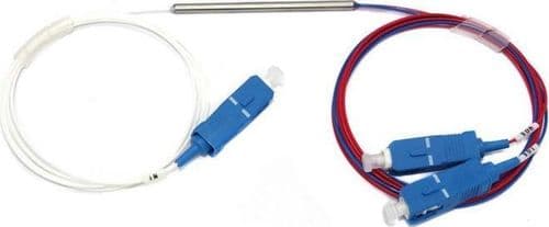 SKU: 11000122 Оптичний подільник FBT 1x2 (1310/1490/1550) -10/90% (SC/PC) - Image 1