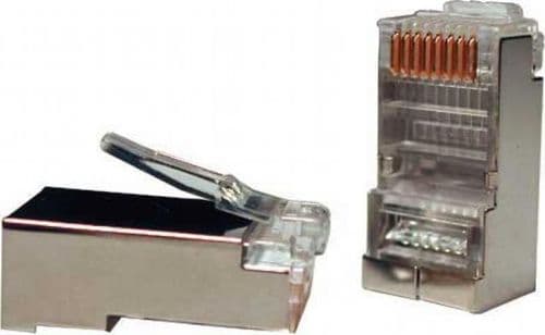 SKU: 20021627 Конектор екранований RJ-45 - Image 1