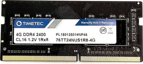 SKU: 76TT24NUS1R8-4G Модуль пам'яті Timetec DDR4 4 Гб 2400 МГц (76TT24NUS1R8) вживаний - Image 1