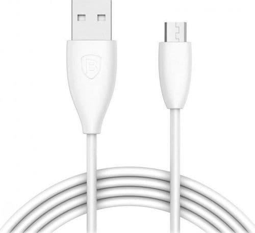 SKU: AKS002 Кабель Baseus USB to Micro-USB 1 м Білий (CAMMY) - Image 1