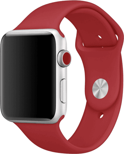 SKU: AKS058 Ремінець Sport Band для Apple Watch 38-40 mm Red - Image 1
