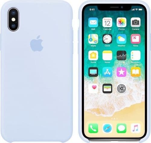 SKU: AKS126 Чохол Silicone Case для iPhone X/XS White - Image 1