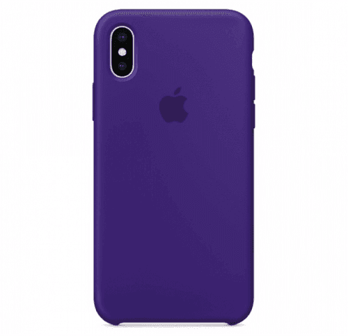 SKU: AKS129 Чохол Silicone Case для iPhone X/XS Violet - Image 1