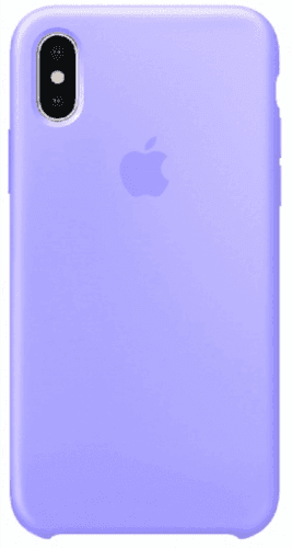 SKU: AKS130 Чохол Silicone Case для iPhone X/XS Purple - Image 1
