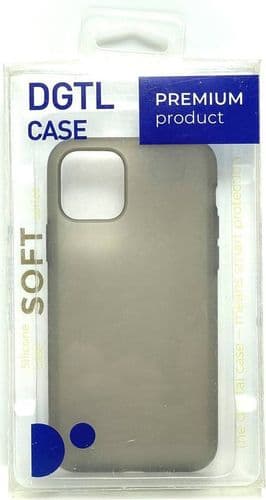 SKU: AKS166 Чохол DGTL Silicone case Light series для iPhone 11 Pro Transparent Black - Image 1