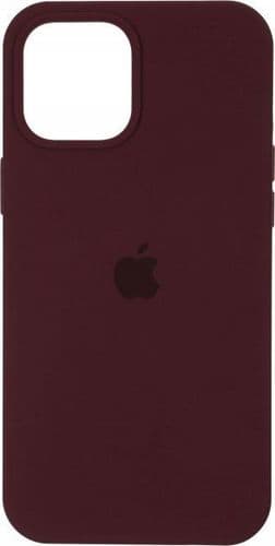 SKU: AKS171 Чохол Silicone Case для iPhone 12/12 Pro Plum - Image 1