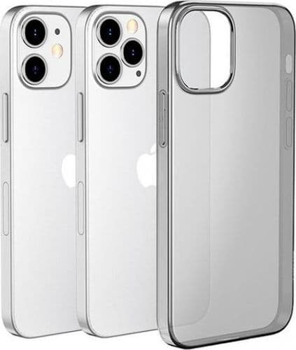 SKU: AKS173 Чохол Clear Case для iPhone 12/12 Pro Transparent Black - Image 1