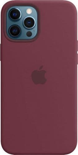 SKU: AKS188 Чохол MagSafe Silicone Case для iPhone 12 Pro Max Plum - Image 1