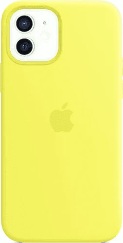 SKU: AKS209 Чохол Silicone Case для iPhone 12 mini Yellow - Image 1