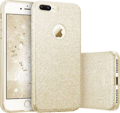 SKU: AKS230 Чохол Remax Glitter Case для iPhone 7 Plus/ 8 Plus Gold - Image 1